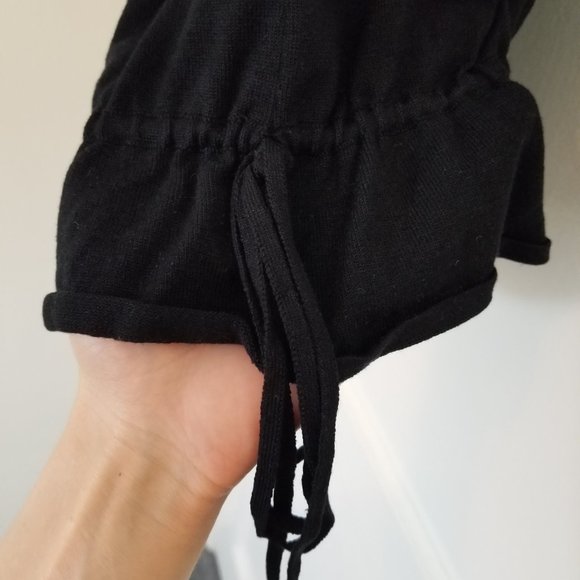 AphOrism Women's Small Black Bejeweled Knit Tank Top - Picture 2 of 8